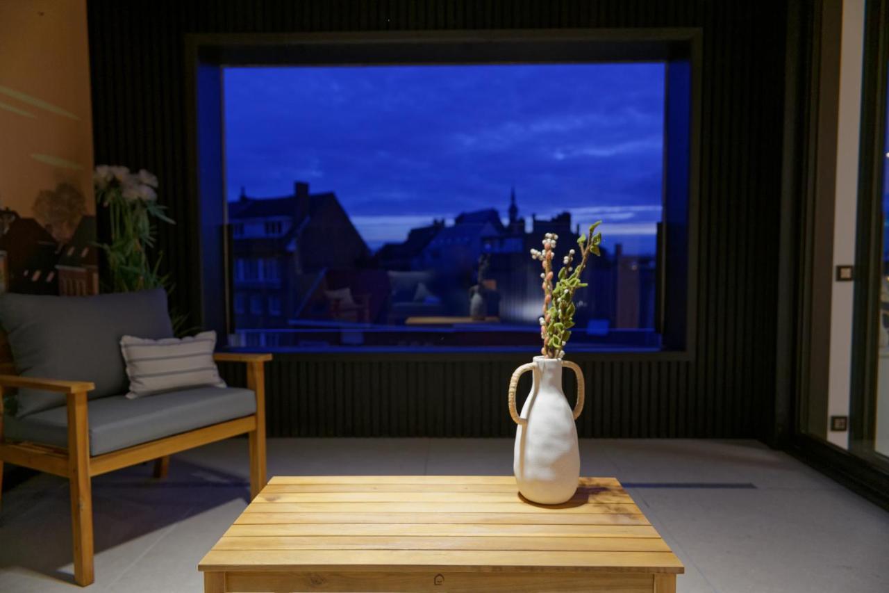 Aparthotel Les Terrasses De Sainte Waudru Mons Exteriér fotografie